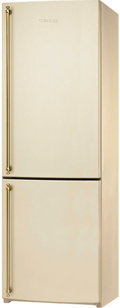 Smeg FA860P freestanding 229L 75L A+ Cream fridge-freezer