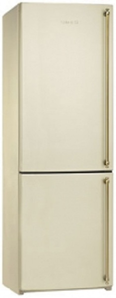 Smeg FA860PS freestanding 229L 75L A+ Cream fridge-freezer