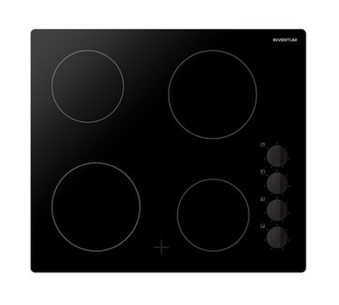 Inventum IKC6010 Built-in Ceramic Black hob