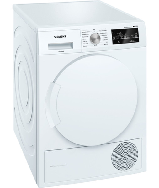 Siemens WT43W460 freestanding Front-load 7kg A++ White tumble dryer