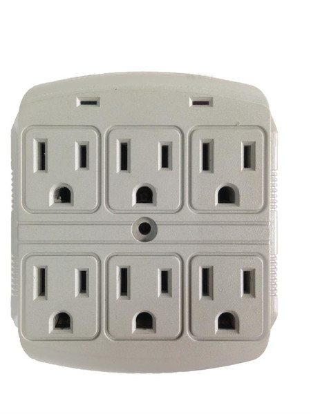 Inland 03219 6AC outlet(s) 125V White surge protector