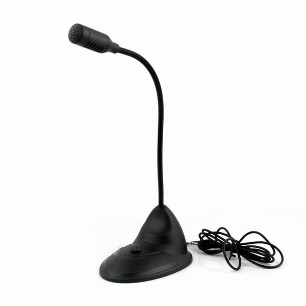 Inland 88020 PC microphone Wired Black microphone