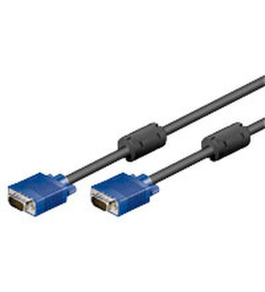 Wentronic CAK XGA SVGA 180 15M/15M 1.80m 1.8м VGA (D-Sub) VGA (D-Sub) Черный VGA кабель