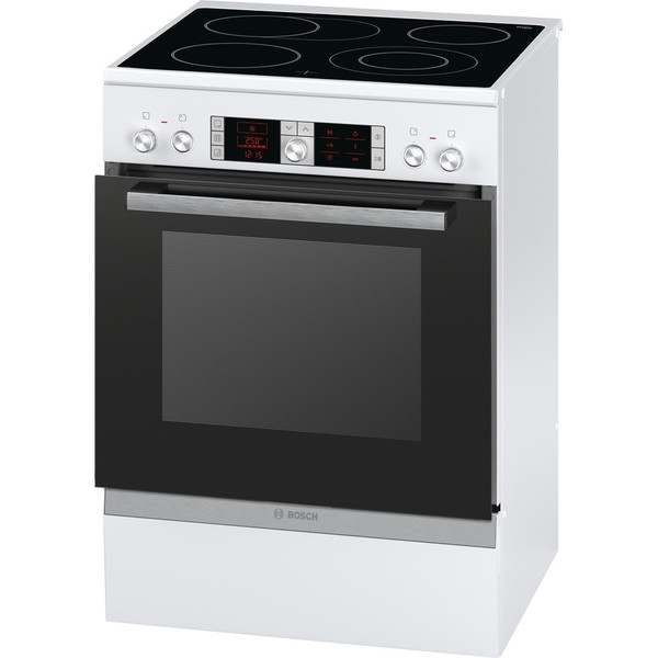 Bosch HCA754820 Freestanding Ceramic hob A+ White cooker