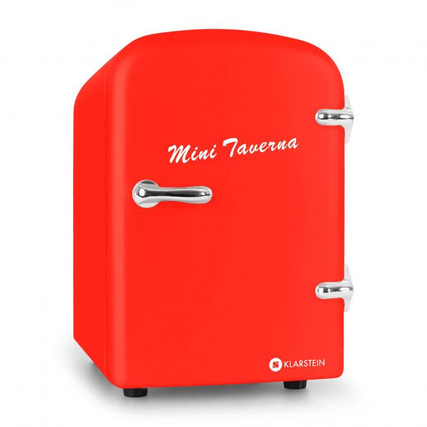 Klarstein Mini Taverna 4l Elektro Rot Kühlbox