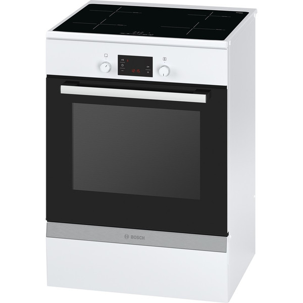 Bosch HCA748220 Freestanding Induction hob A White cooker