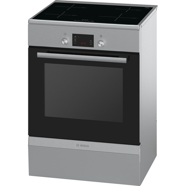 Bosch HCA748450 Freestanding Induction hob A Stainless steel cooker