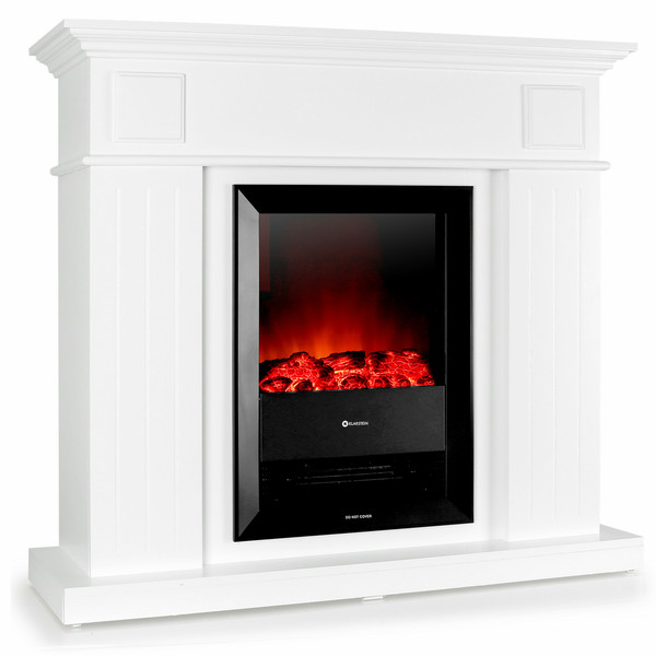 Klarstein 10012126 Freestanding fireplace Электрический Черный, Белый камин