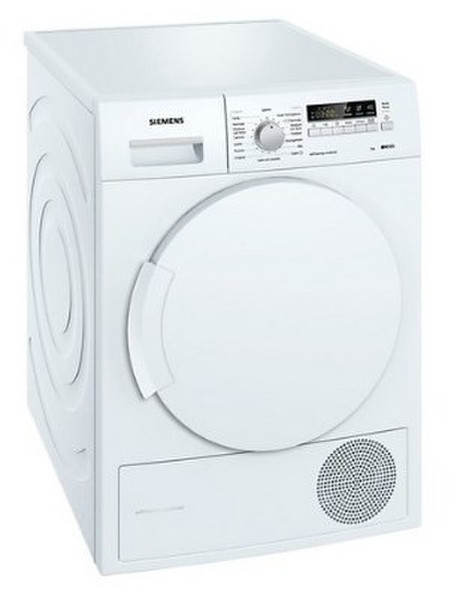 Siemens WT44W218IT Отдельностоящий Фронтальная загрузка 8кг A++ Белый сушилка для белья