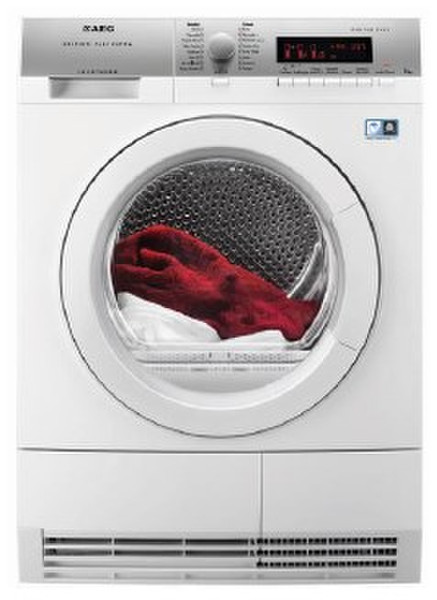 AEG T86581IH freestanding Front-load 8kg A++ White tumble dryer