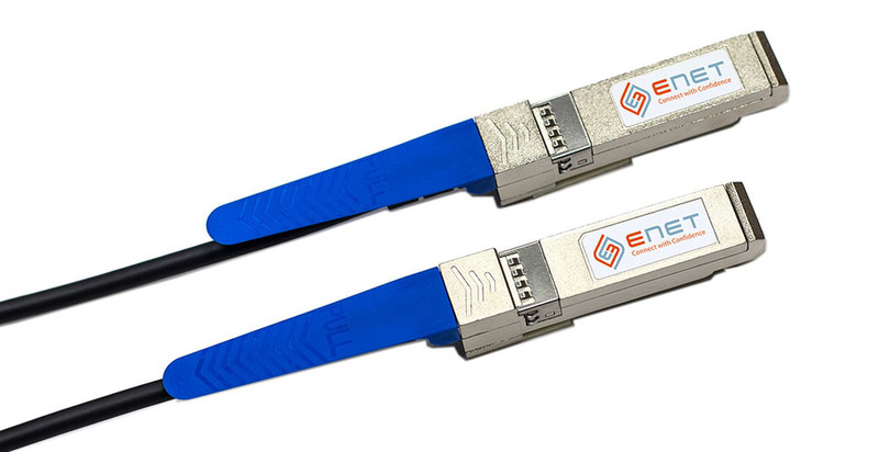eNet Components SFP+, 1m 1m SFP+ SFP+ Schwarz InfiniBand-Kabel