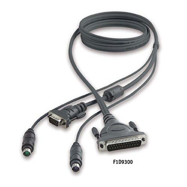 Belkin OmniView Matrix2 PS2 KVM Cable 1.8m Grau Tastatur/Video/Maus (KVM)-Kabel