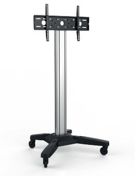 PureLink PDS-1001C Flat panel Multimedia cart Черный, Cеребряный multimedia cart/stand