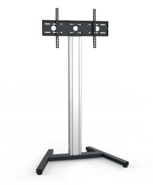 PureLink PDS-1001S Flat panel Multimedia stand Black,Silver multimedia cart/stand