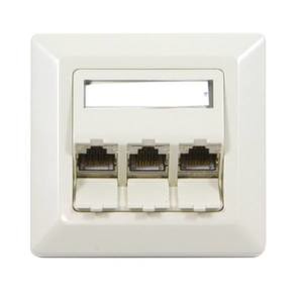 Synergy 21 S216326 RJ-45 White socket-outlet