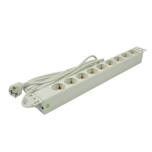 Synergy 21 S215393 9AC outlet(s) 2m Grey surge protector