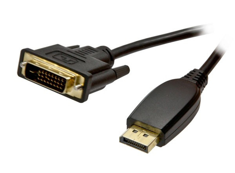 Synergy 21 S215430 1m DisplayPort DisplayPort Schwarz Videokabel-Adapter