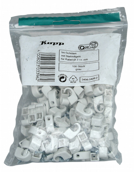 Kopp 345604080 Grey 100pc(s) cable clamp