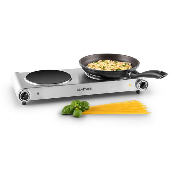 Klarstein Captain Cook² Tabletop Ceramic Silver