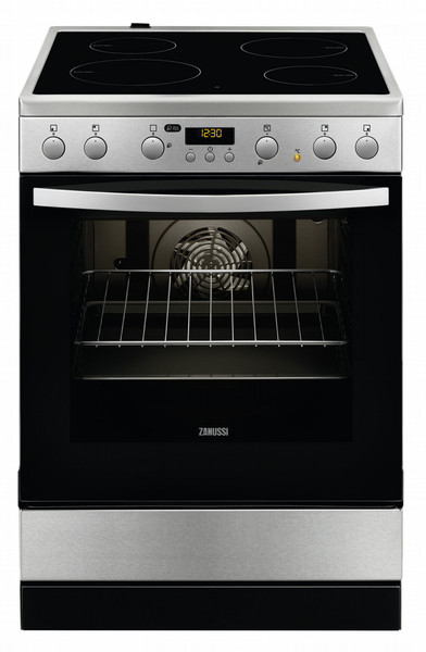 Zanussi ZCV65320XA Отдельностоящий Induction hob A Нержавеющая сталь