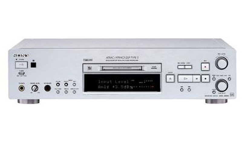 Sony MiniDisc Recorder MDS-JB980 S HiFi minidisc player Silber