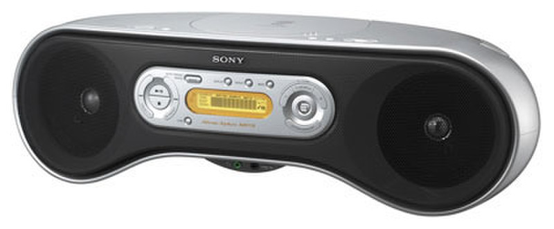 Sony ZS-SN10 Personal CD player Silber