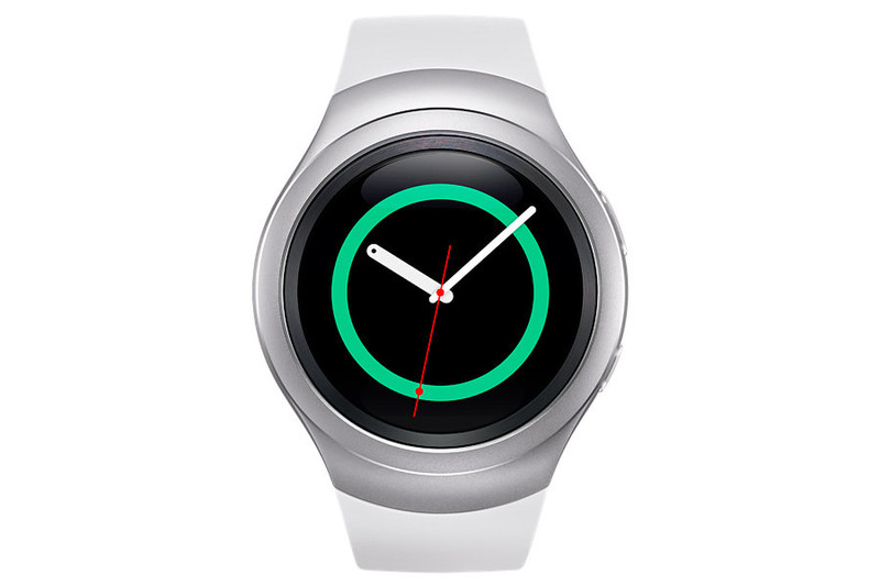 Samsung Gear S2 1.2Zoll SAMOLED 47g Silber Smartwatch
