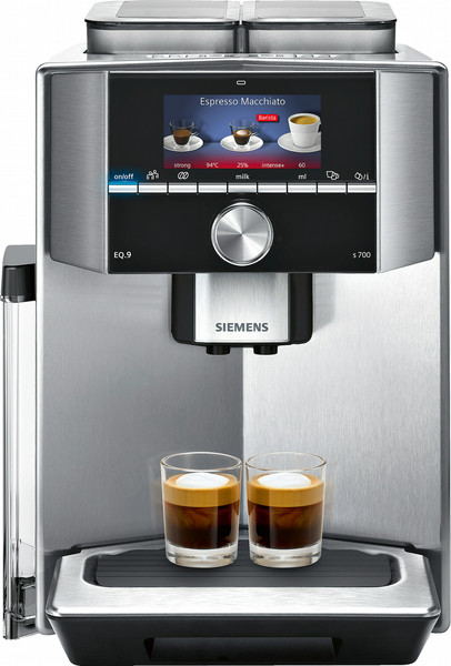 Siemens TI907201RW Espressomaschine 2.3l 6Tassen Edelstahl Kaffeemaschine