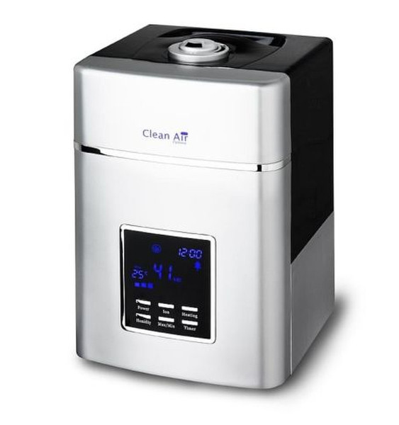 Clean Air Optima CA-604S Ultraschall 6l 138W Silber Luftbefeuchter
