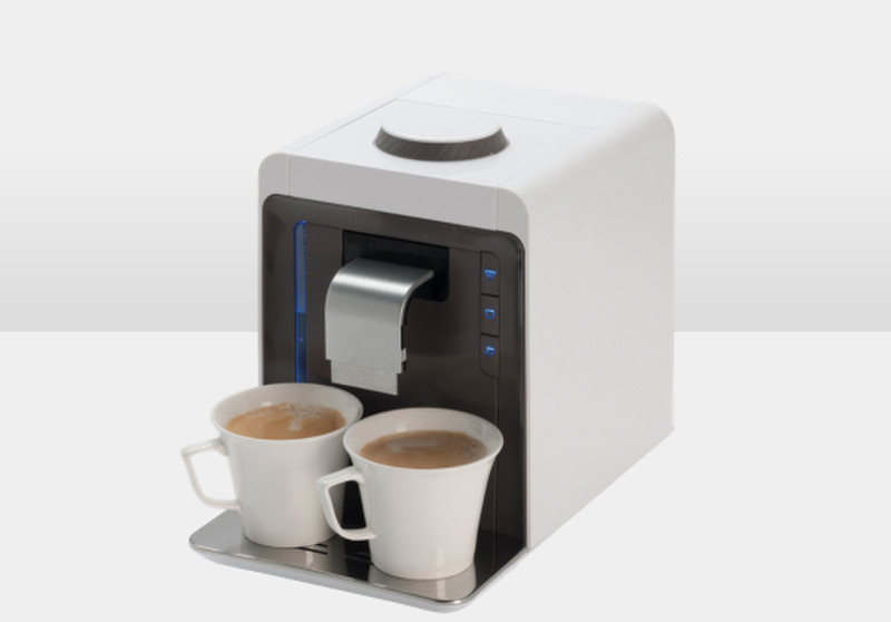 Medion MD 14020 Pad-Kaffeemaschine 0.8l Schwarz, Weiß