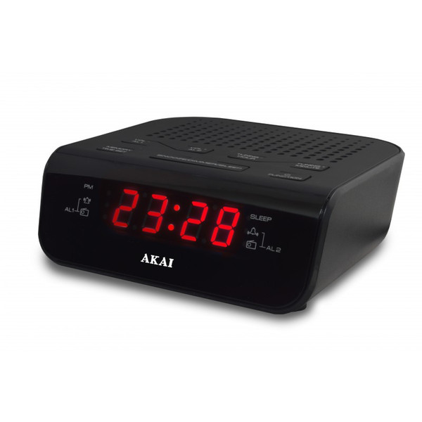 Akai AR106 Часы Цифровой Черный радиоприемник