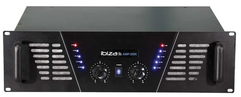 Ibiza Sound AMP2000 усилитель звуковой частоты