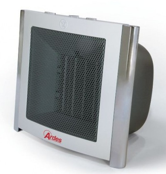 Ardes 485 Indoor 2000W Chrome,White Fan electric space heater