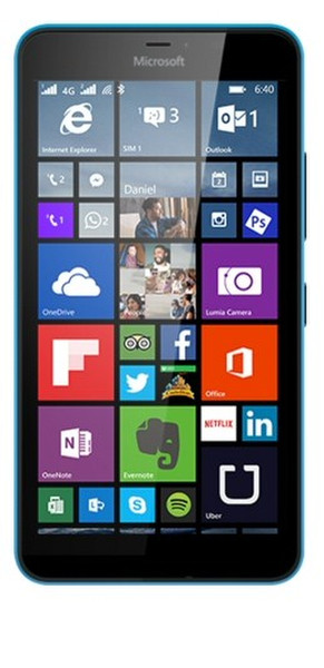 Microsoft Lumia 640 XL LTE Dual SIM 4G 8GB Cyan