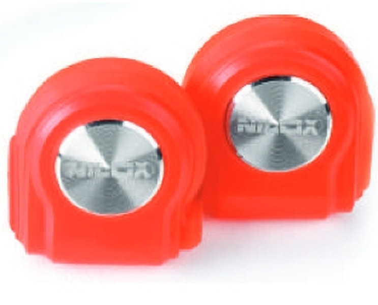 Nilox 10NXAU15ST005 Binaural Ohrbügel Rot Mobiles Headset