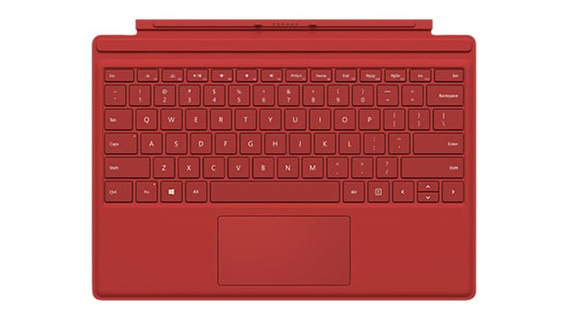Microsoft Type Cover Microsoft Cover port Red