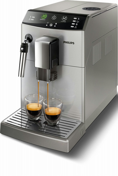 Philips 3000 series HD8821/11 Отдельностоящий Автоматическая Машина для эспрессо 1.8л Cеребряный кофеварка