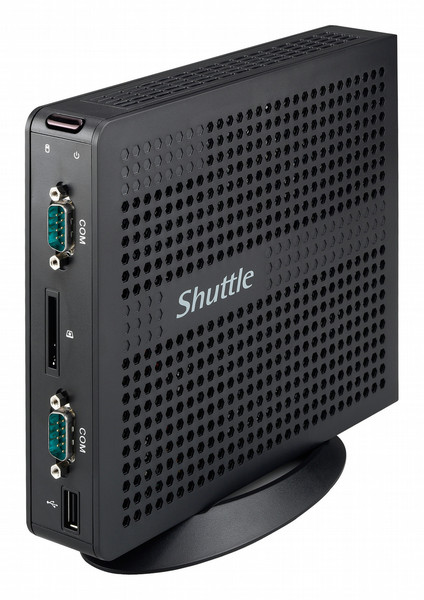 Shuttle XS36V5 BGA1170 1.6GHz N3050 Black PC/workstation barebone