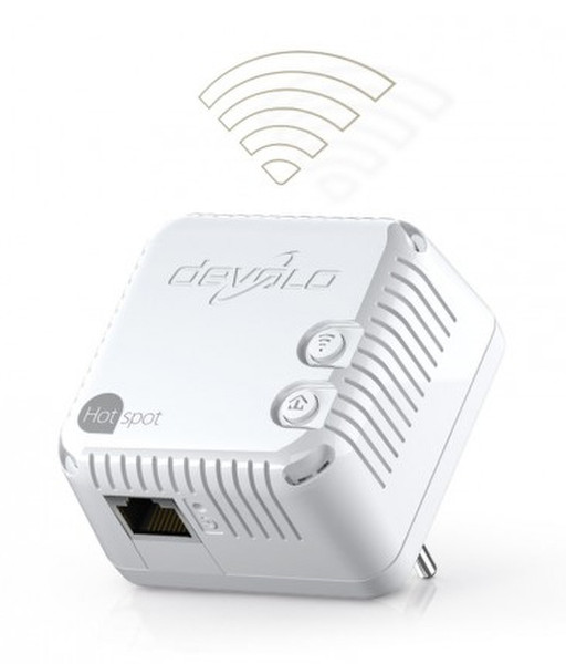 Devolo 09578 500Mbit/s Eingebauter Ethernet-Anschluss WLAN Weiß 1Stück(e) PowerLine Netzwerkadapter