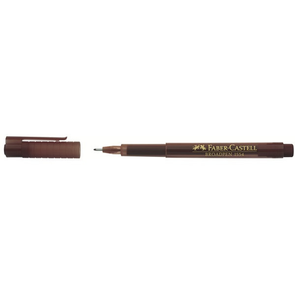 Faber-Castell 155477 Коричневый 1шт капиллярная ручка