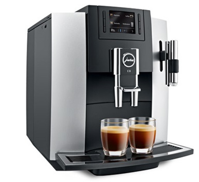 Jura E8 Espresso machine 1.9л 16чашек Черный, Платиновый