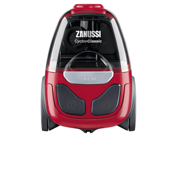 Zanussi ZAN1900EL Drum vacuum cleaner 800W B Black,Grey,Red