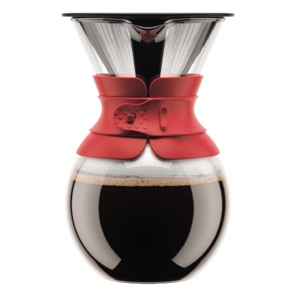 Bodum POUR OVER Drip coffee maker 1L Red