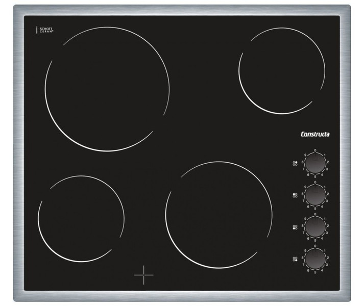 Constructa CA321152 Built-in Induction Black,Stainless steel hob