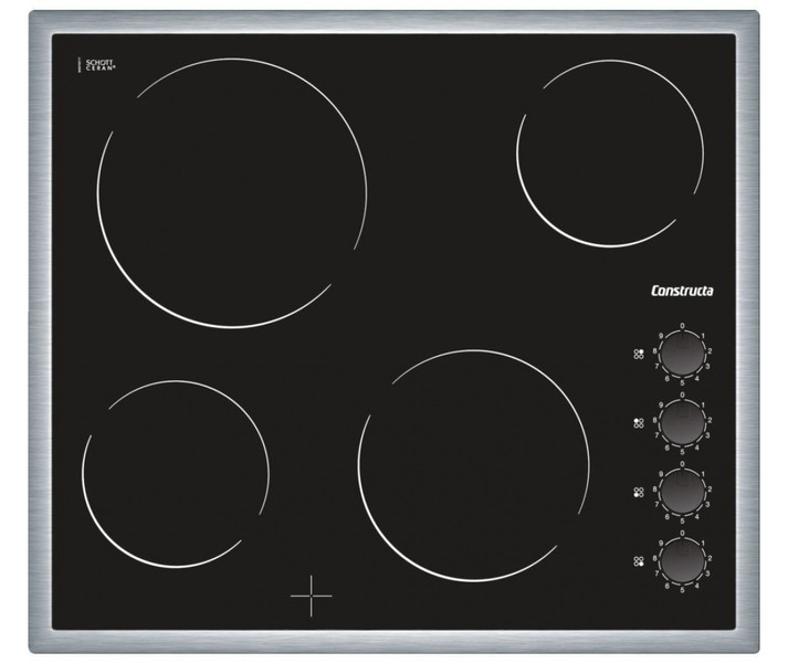Constructa CA321152 Eingebaut Induktion Schwarz, Edelstahl Kochfeld
