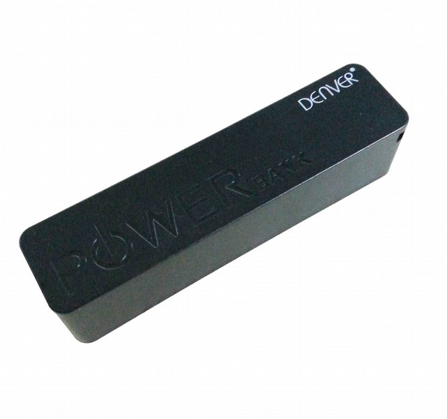 Denver PBA-2600 Литий-ионная (Li-Ion) 2600мА·ч Черный внешний аккумулятор
