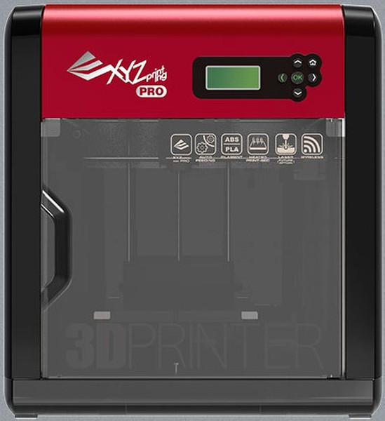 XYZprinting da Vinci 1.0 Pro Schmelzfadenherstellung (FFF) WLAN Schwarz, Rot 3D-Drucker