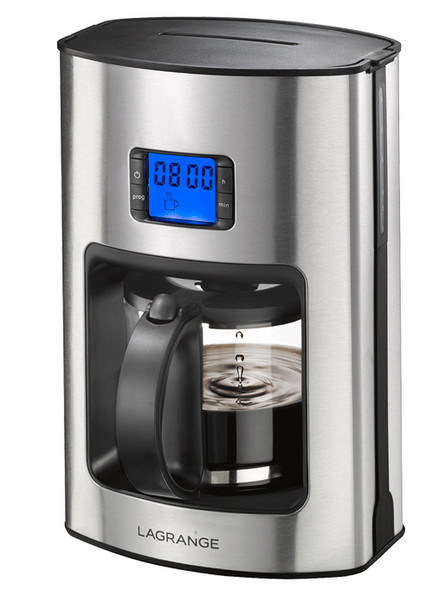 LAGRANGE NAOS Drip coffee maker 1.5L 12cups Stainless steel