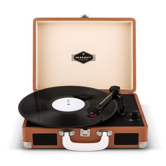 Auna Peggy Sue Belt-drive audio turntable Brown