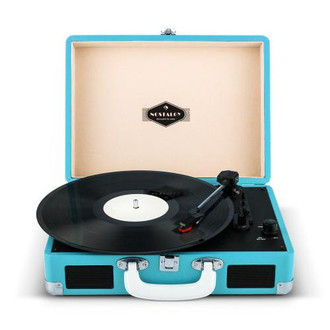 Auna Peggy Sue Belt-drive audio turntable Blue